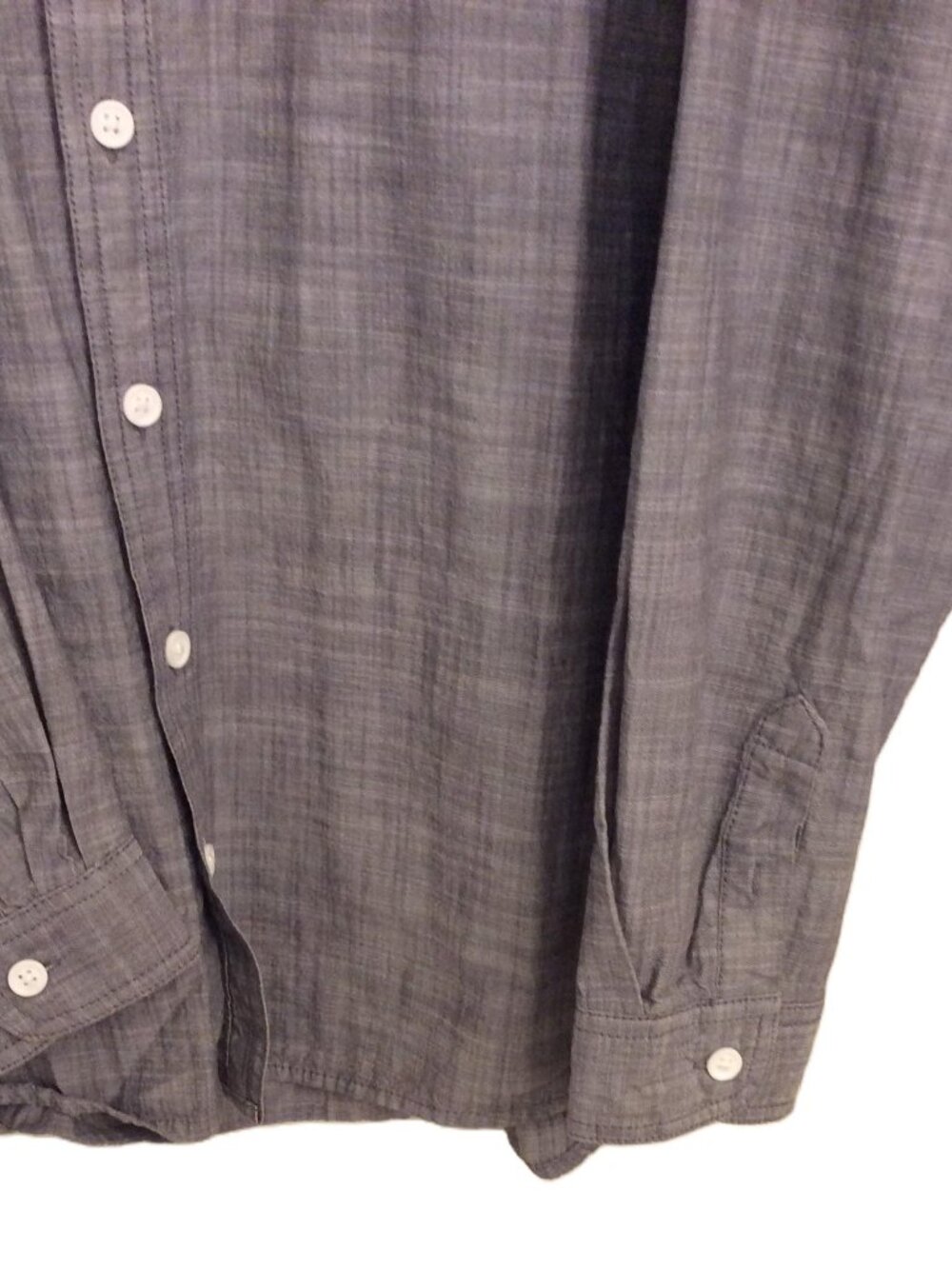 Cherokee Husky Women's 100% Cotton Shirt - Grey - Made in Bangladesh - Picture 3 of 5